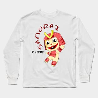 Samurai clown Long Sleeve T-Shirt